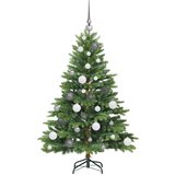 vidaXL Umestno božično drevo med 150 LED Zelena 120 cm PE in PVC | Shoptok.si