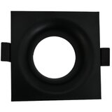  Okvir za ugradno svetlo GU10 8,6x8,6 cm crni | Eponuda.com