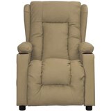  Masažna fotelja od umjetne kože boja cappuccina - Boja cappuccina 1 | shoptok.hr