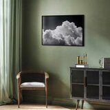  Plakat Discover the Infinite Play of Sunlight – Clouds and Shadows in the Sky 90x60 Crni okvir | shoptok.hr