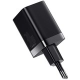 Baseus Super Si Pro brzi punjač USB + USB-C 30W, crni | shoptok.hr