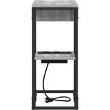  Noćni ormar Siva Sonoma 41,5 x 26 x 60,5 cm Konstruirano drvo | Eponuda.com