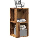 vidaXL Kotna omara Old Wood 33x33x67 cm Inženirski les Cene
