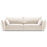 Mazzini Sofas Bež žametna sedežna garnitura 208 cm Vanda – | Shoptok.si