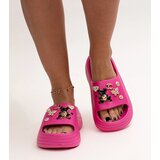 Gemre Dark pink flip-flops with shiny embellishment Berwana | Shoptok.si