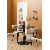 MID.YOU Blagovaonski stol s keramičkom daskom 90x90 cm Malta – | shoptok.hr