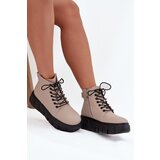 VINCEZA Leather Insulated Women's Ankle Boots on Platform | shoptok.hr