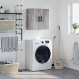 vidaXL Stenska omarica siva sonoma 60x31x60 cm inženirski les | Shoptok.si