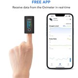 VIATOM pulzni oksimeter za prst z aplikacijo odprta embalaža | Shoptok.si