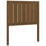 Maison Chic posteljno vzglavje - vzglavna omarica - nočna omarica medeno rjavo 80,5x4x100 cm trdna borovina, (21707275) | Shoptok.si