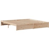  Posteljni okvir z vzglavjem 180x200 cm borovina, (21310874) | Shoptok.si