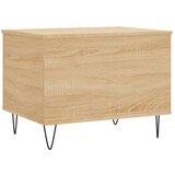 vidaXL klubska mizica sonoma hrast 60x44,5x45 cm inženirski les | Shoptok.si