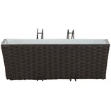  Ograda 2 pcs Crna 50 x 17 x 17 cm Metal | shoptok.hr