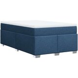  Krevet s oprugama i madracem plavi 120 x 190 cm od tkanine | shoptok.hr