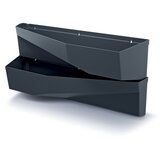 Saksija kaskadna zidna 78x19x35cm u setu antracit - S433 ( 19652 ) | Eponuda.com