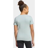 Adidas Funkcionalna majica pastelno zelena / bela | Shoptok.si