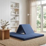 SOFA na razvlačenje 140 x 67 x 15 cm Plava Cijene