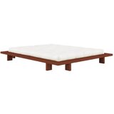 Karup Design Bračni krevet od masivnog bora bez uzglavlja s podnicom 160x200 cm boje terakote Japan – | shoptok.hr