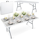  Sklopivi stol za catering 180 cm, bijeli | shoptok.hr