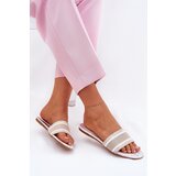 Boto Patterned Flat Ladies Sandals Beige Leysi | shoptok.hr