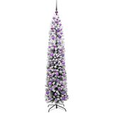 vidaXL Umestno božično drevo Zelena 180 cm PVC in Jeklo in Plastika | Shoptok.si