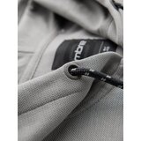 Ombre Men's softly structured hooded sweatshirt - grey | Shoptok.si