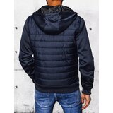 DStreet Kurtka męska przejściowa pikowana granatowa | shoptok.hr