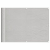 vidaXL Balkonsko platno svetlo sivo 75x1000 cm 100 % poliester oxford, (21207690) Cene