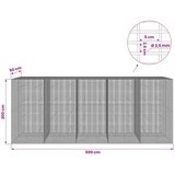  Gabion s žicom debljine 3 5 mm i mrežom 5x2 5 cm 500x50x200 cm - 50 cm 200 cm 500 cm | shoptok.hr