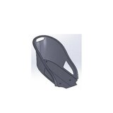 Plastkon sedište za sanke firecom black | ePonuda.com