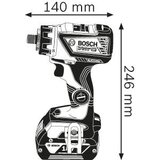 Bosch akumulatorska bušilica/odvrtač sa izmenljivim glavama GSR 18V-60 FC + GFA 18-M, 2x5.0Ah 06019G7101 | Eponuda.com