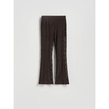 Reserved LADIES` TROUSERS - tamnosmeđe | shoptok.hr