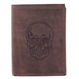 Sergio Valentini muŠki koŽni novČanik in-1104-skull/ tamnobraon | Eponuda.com