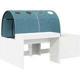  Krevet s tunelom 4 pcs Artisian hrast i svijetlo plava | shoptok.hr