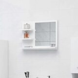 vidaXL Kupaonsko ogledalo bijelo 60 x 10,5 x 45 cm od iverice Cijene