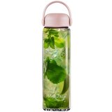 Vialli Design Rožnata steklena steklenica za vodo 540 ml Fuori – | Shoptok.si