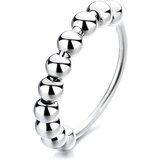 INF Antistresni prstan z 10 vrtljivimi kroglicami iz bakrene platine 18,5 mm, (21238032) Cene