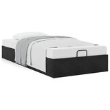  Otomanski okvir kreveta bez madraca crni 90x190 cm baršunasti | Eponuda.com