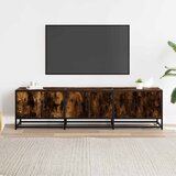 TV ormarić Dimljeni hrast 150x35x41cm Konstruirano drvo i metal | Eponuda.ba