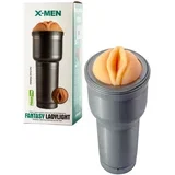 Fantasy Ladylight masturbator sa vibracijom — silikon, 20 cm — XMEN53091