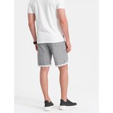 Ombre Men's LOOSE FIT melange fabric shorts - gray | Eponuda.ba