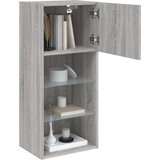 TV ormarići s LED svjetlima 2 kom boja hrasta 40,5 x 30 x 90 cm | shoptok.hr