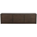 Rowico Komoda v hrastovem dekorju v temni naravni barvi 180x50x40 cm Melstone – | Shoptok.si