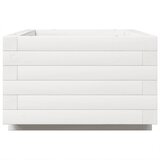  Vrtna sadilica bijela 70 x 40 x 26,5 cm od masivne borovine | shoptok.hr