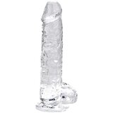 Loving Joy 2024 Dildo Loving Joy With Balls Clear 7'' Cene