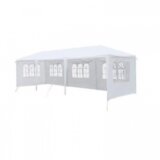 Paviljon Tenda 9x3m Bela Sa Stranicama | ePonuda.com