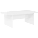  Klubska miza Visok sijaj bela 93 x 53 x 33 cm Konstruiran les, (5000120547) | Shoptok.si