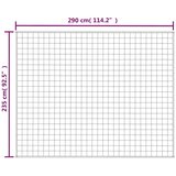  Teška deka siva 235x290 cm 11 kg od tkanine | shoptok.hr