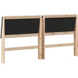  Tapecirani uzglavlje Svijetlo siva 180 cm Čvrsto borovo drvo | shoptok.hr