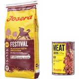 Josera 12,5 kg + 6 x 400g Meatlovers Pure govedina gratis! - Festival